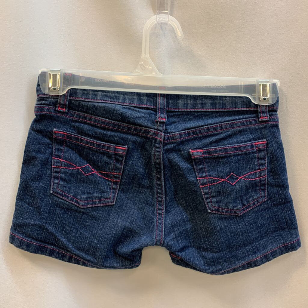 Shorts: Jean with Pink Stitching