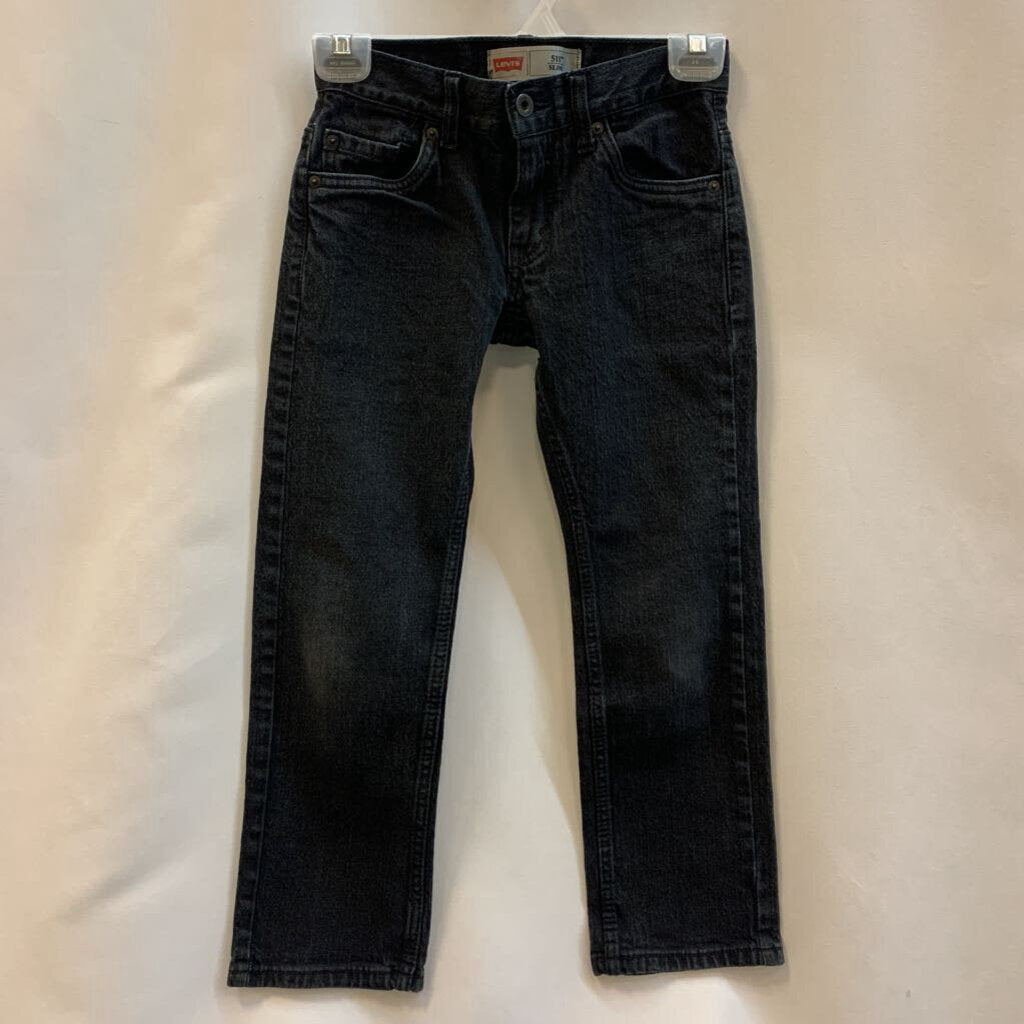 Pants: Slim Straight Leg Jeans