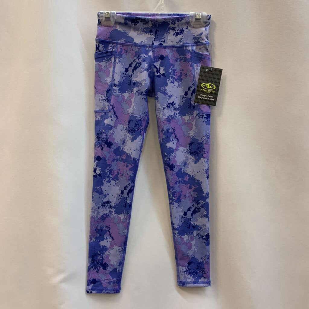 Pants: Athletic Splattered Tights