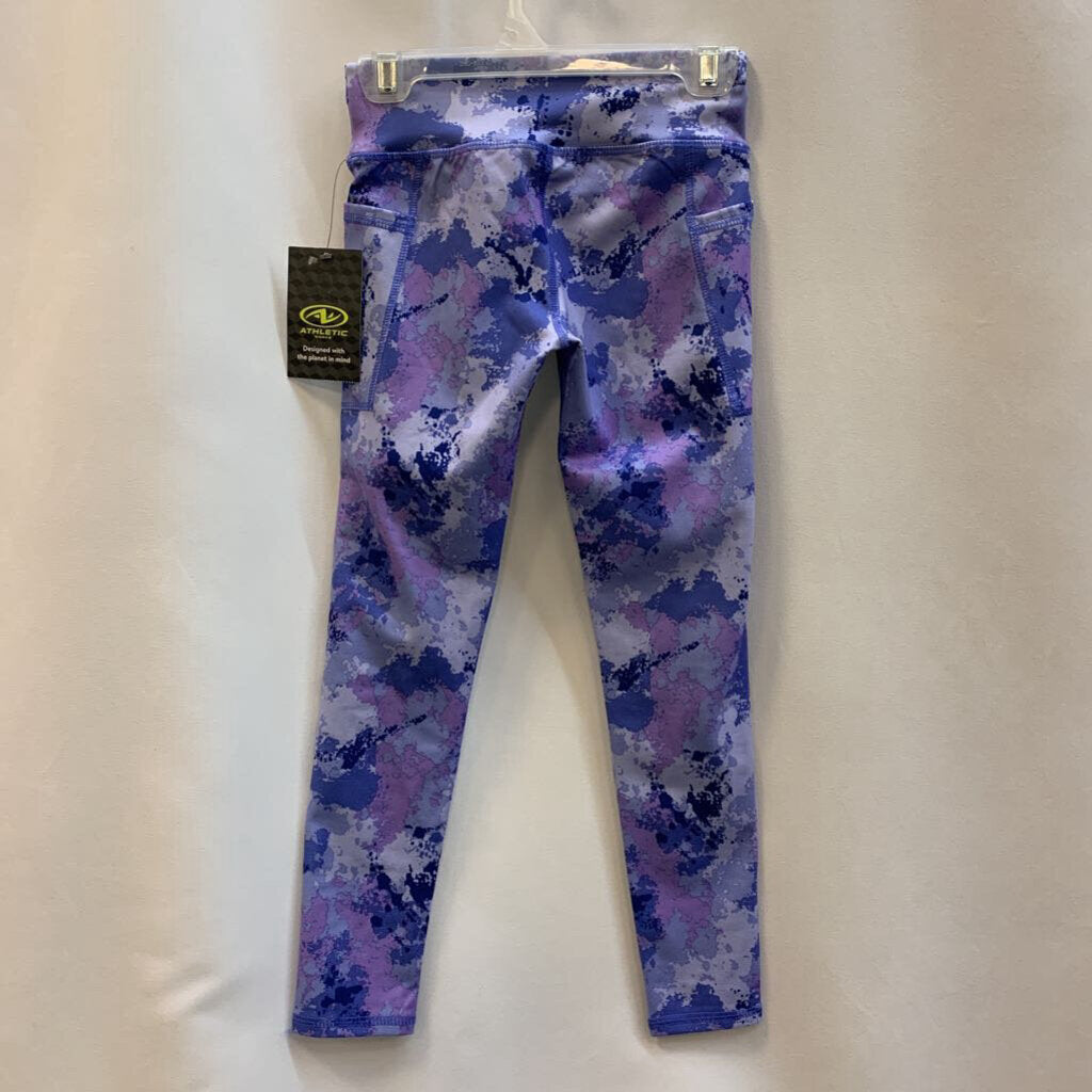 Pants: Athletic Splattered Tights