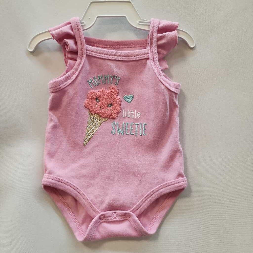 Onesie: Tank Top Ice Cream 'Mommy's Little Sweetie'