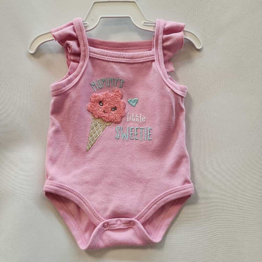 Onesie: Tank Top Ice Cream 'Mommy's Little Sweetie'