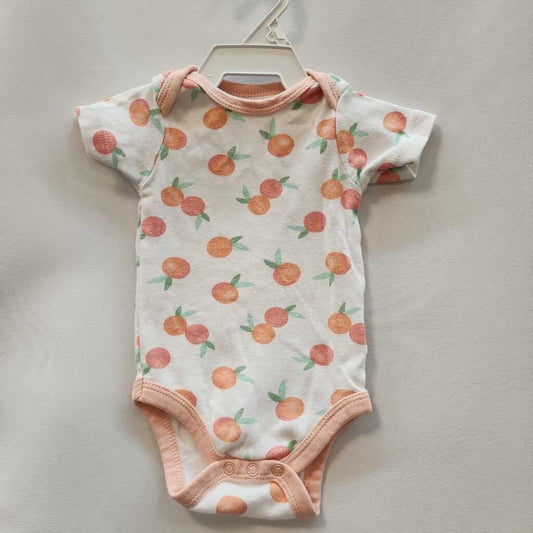 Onesie: Short Sleeve Peaches