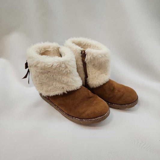 Shoes: Faux Fur Suede Boots