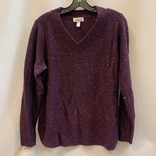 Shirt: Sparkle V-Neck Sweater