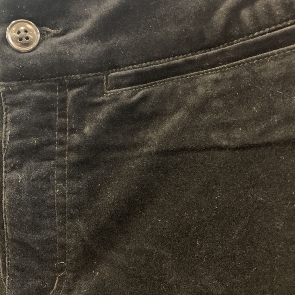 Pants: Stretch Velveteen Straight