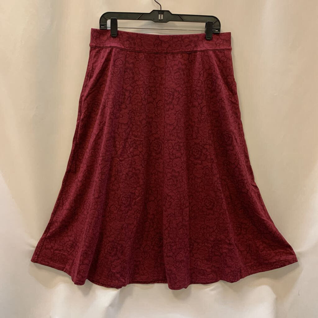 Skirt: Silky Ponte w/ Pattern
