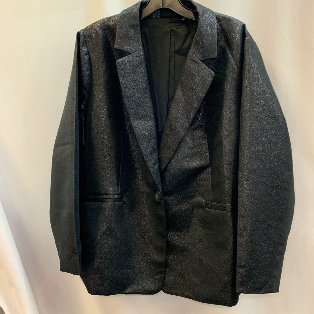 Jacket: Blazer Metallic Sparkles Petite