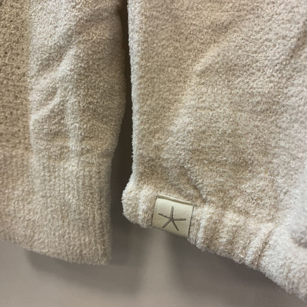 Sweater: Pullover Pointelle Half Zip Cozy