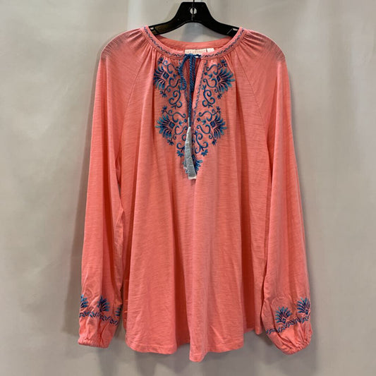 Shirt: Long Sleeve Velvet Tunic Stripes