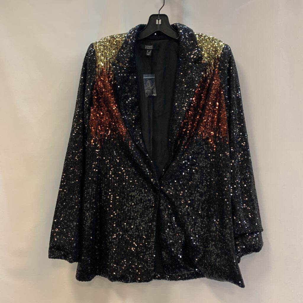 Jacket: Blazer Sequin Ombre