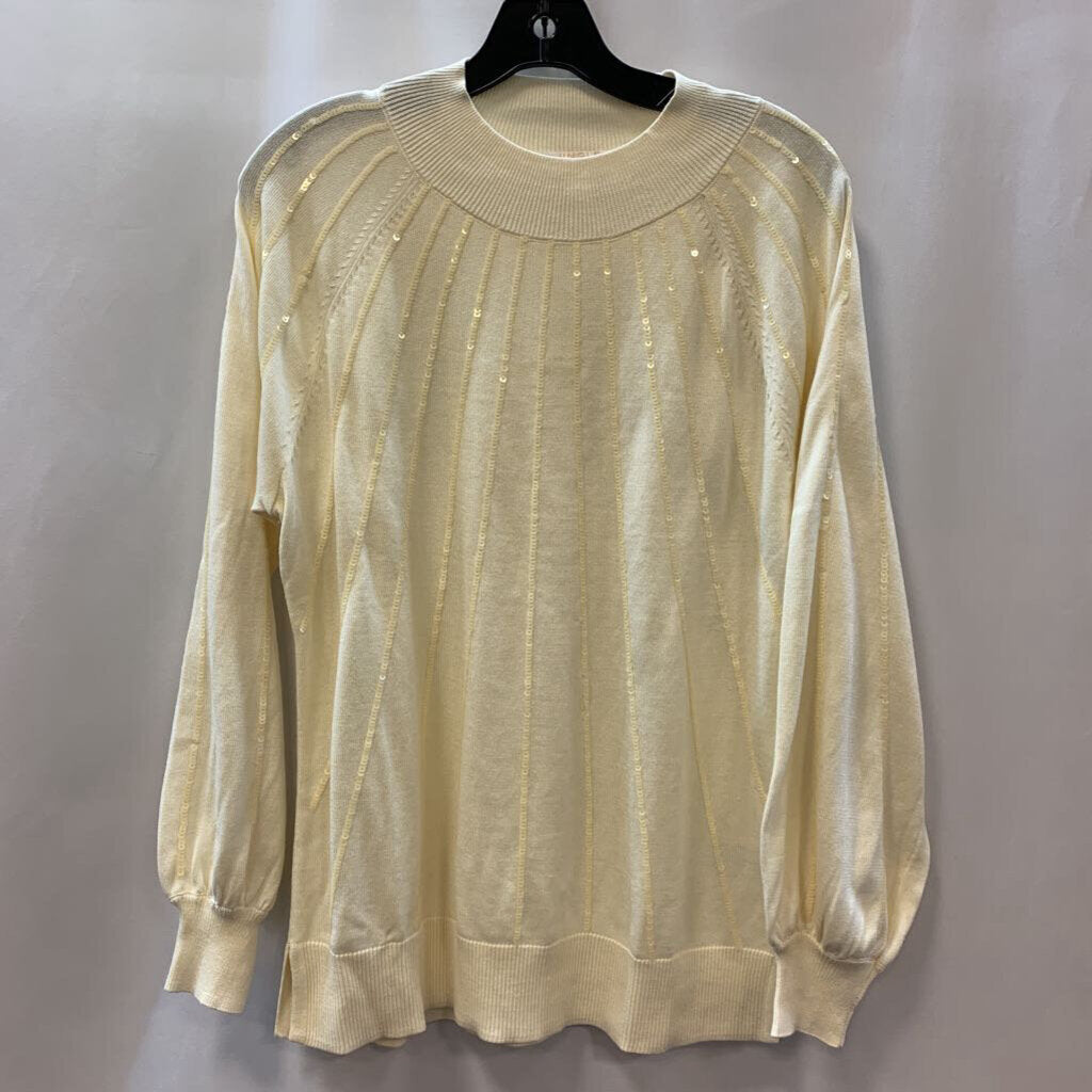Shirt: Star Burst Sequin Sweater NWOT
