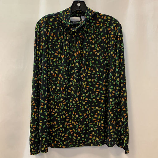 Shirt: Speckled Liquid Knit Mock-Neck