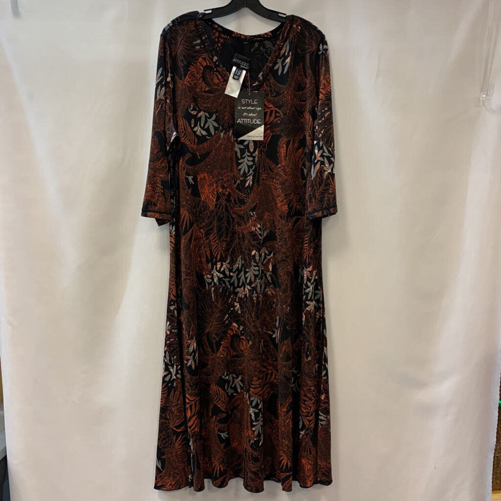 Dress: Reverse Como Jersey Tropical