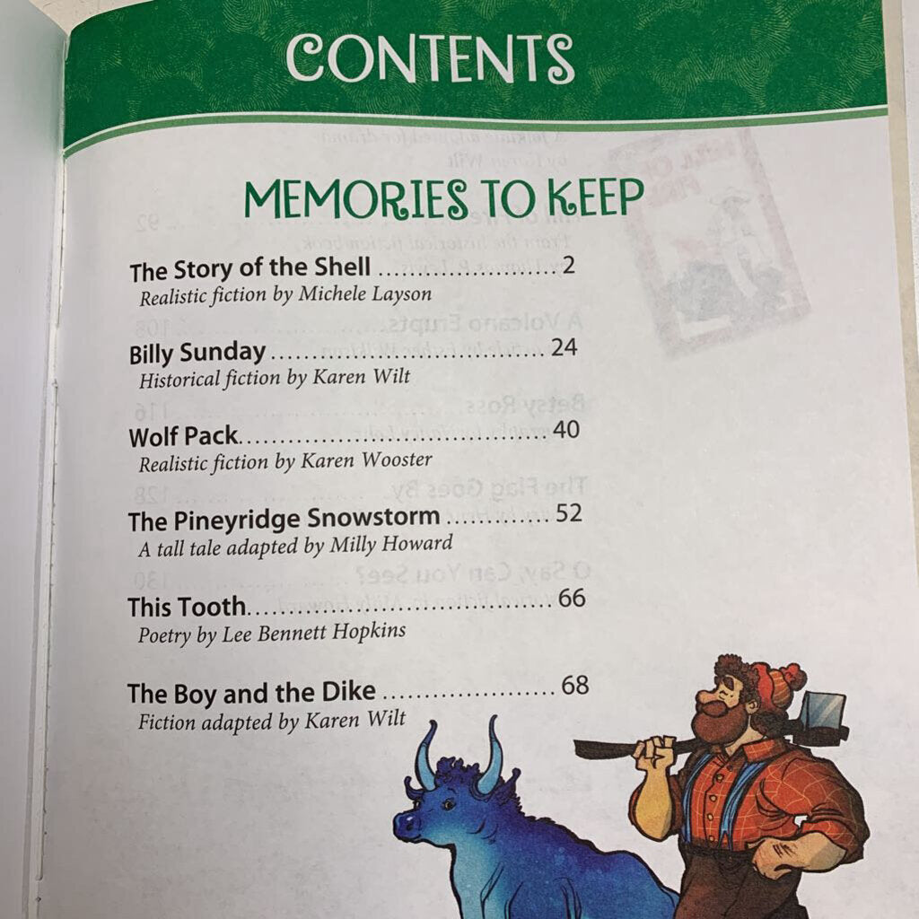 Reading 2C: Memories to Keep