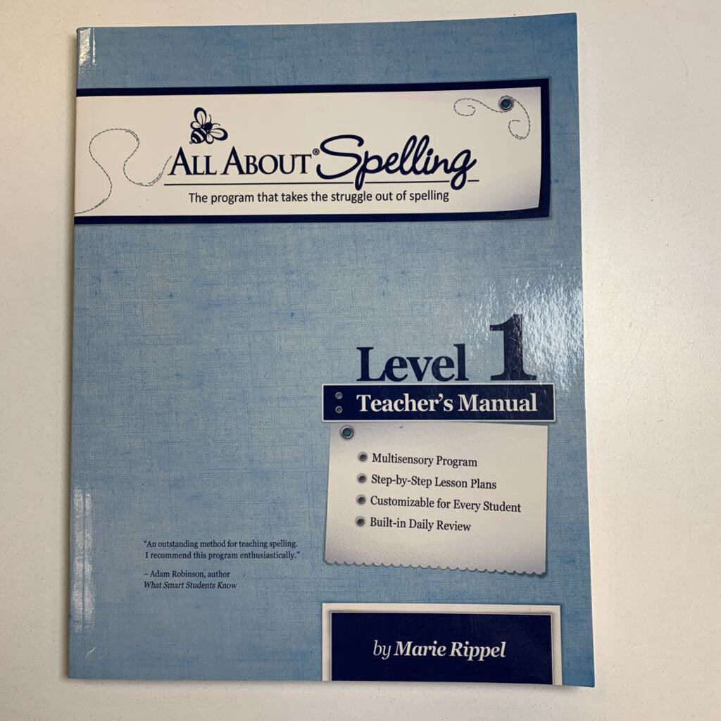 All About Spelling - Teachers Edition