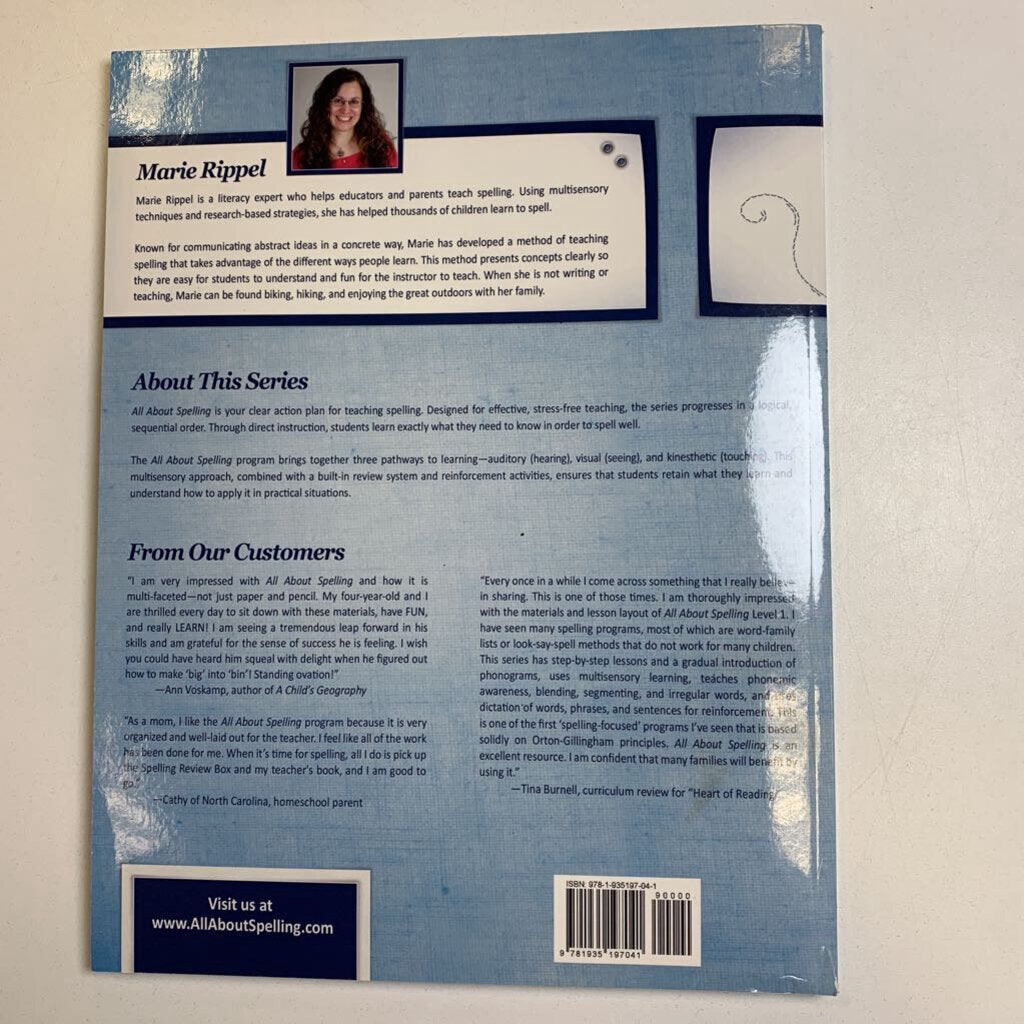 All About Spelling - Teachers Edition