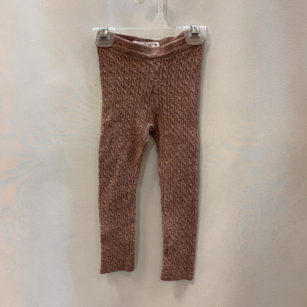Leggings: Cable Knit