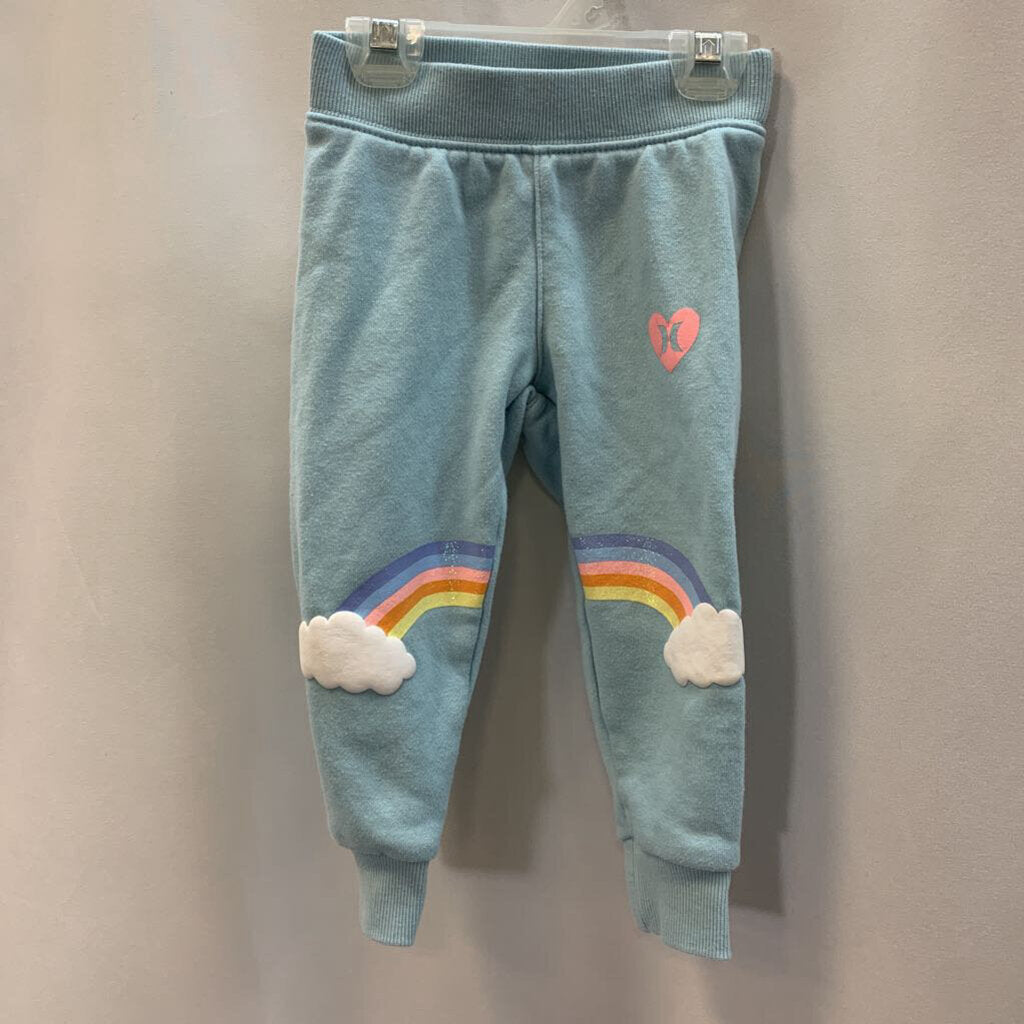 Pants: Joggers Sweats Rainbow Sparkle