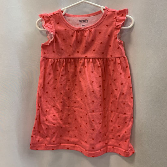 Dress: Cap Sleeve Heart Babydoll