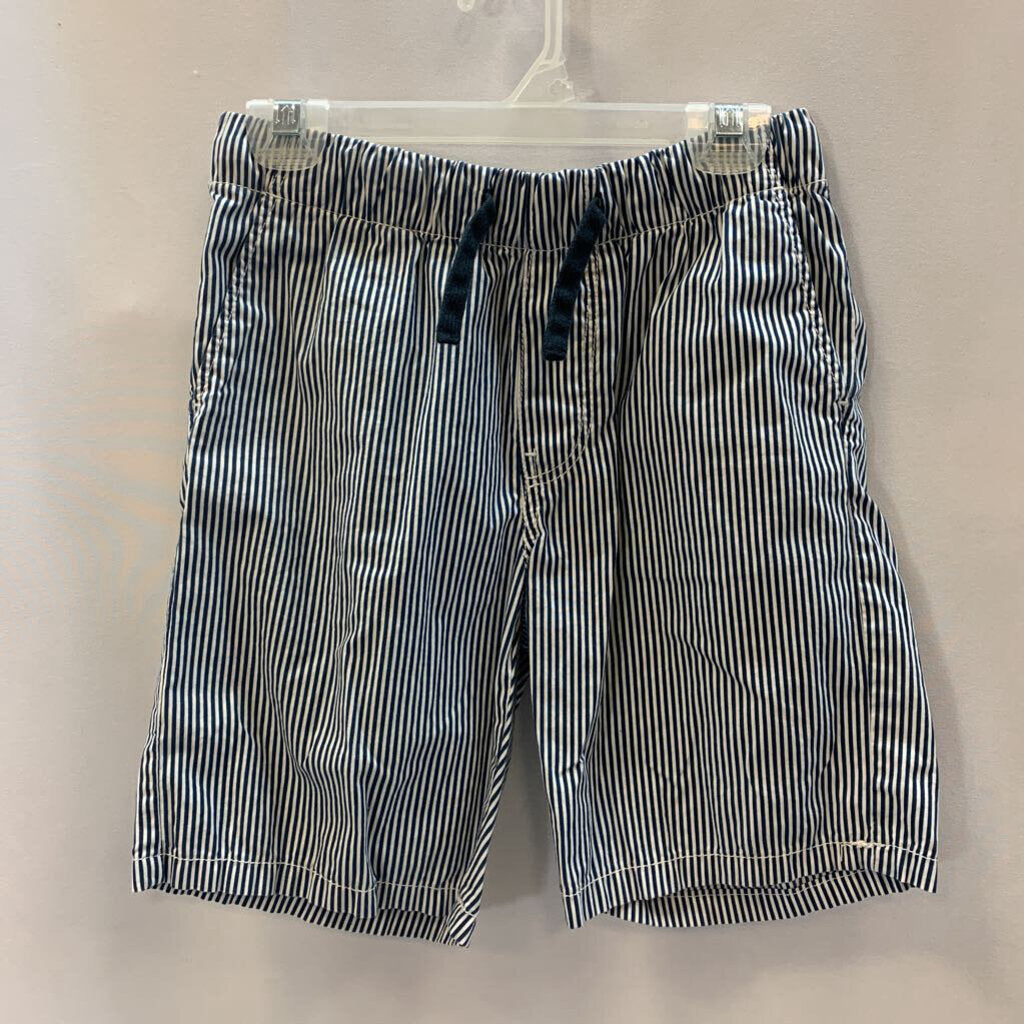 Shorts: Vertical Stripes with Waist Tie