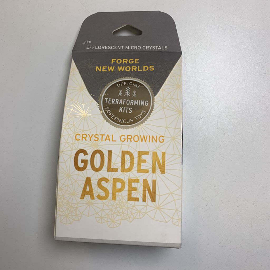 Crystal Growing Golden Aspen Kit