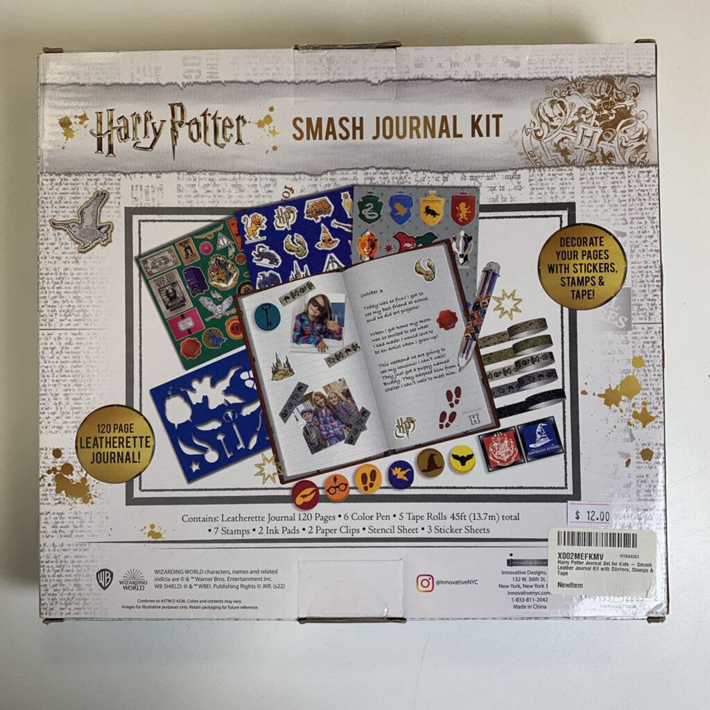 Harry Potter Smash Journal Kit