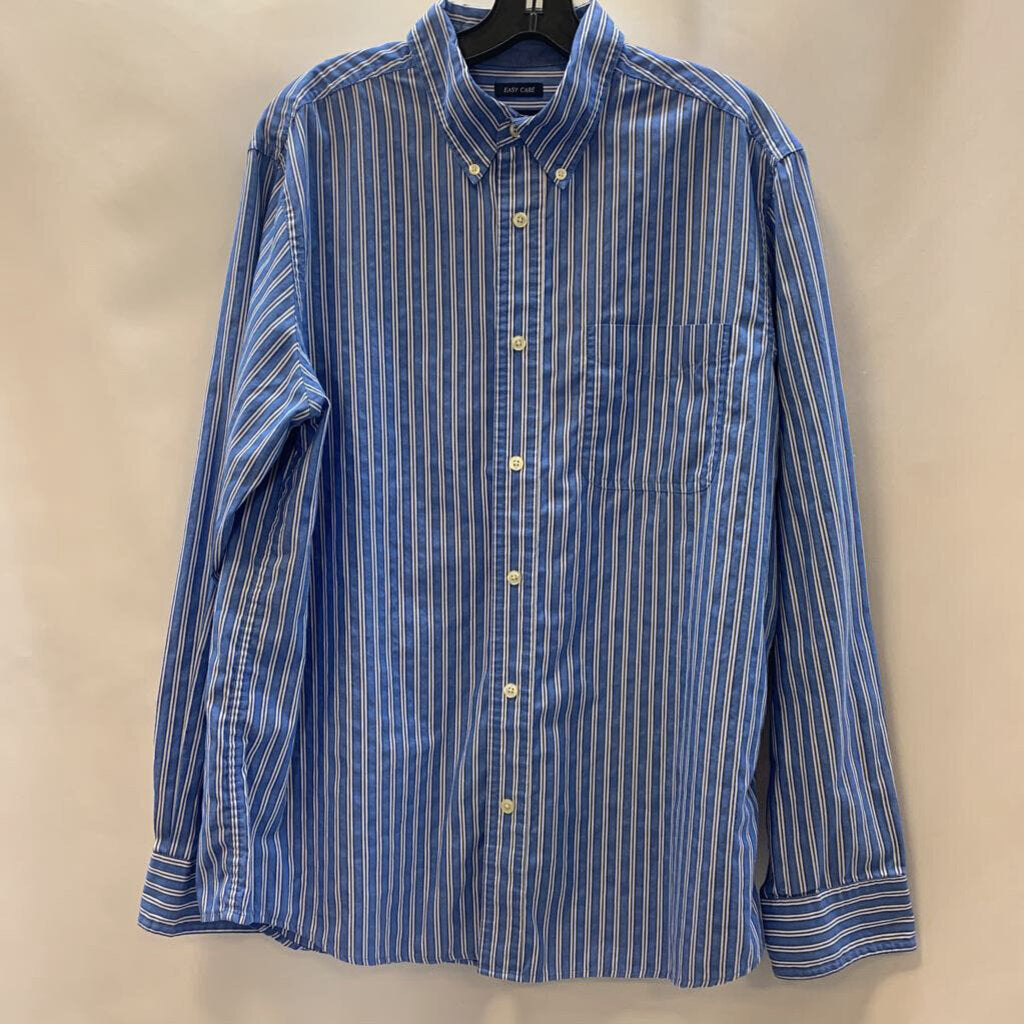 Long Sleeve Shirt: Button-Down Stripes