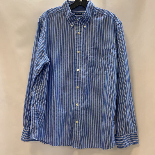 Long Sleeve Shirt: Button-Down Stripes