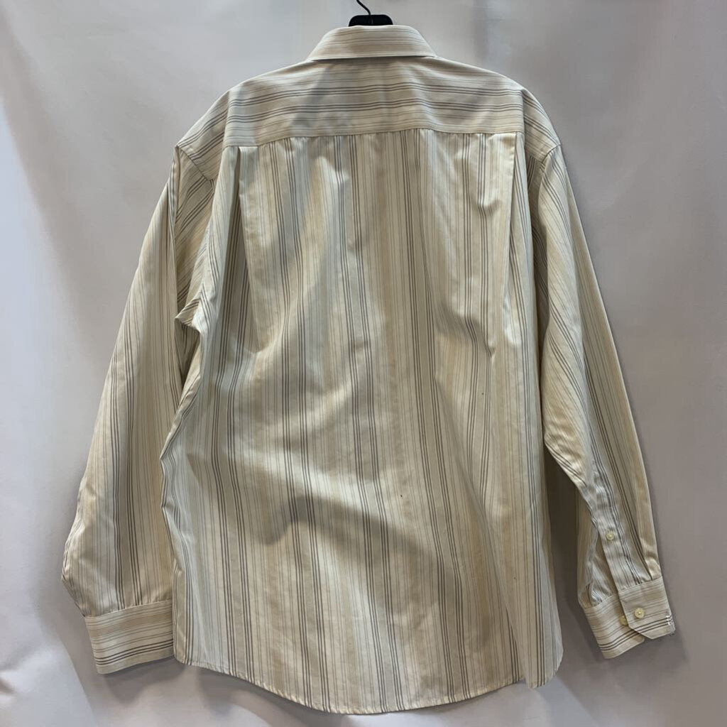 Long Sleeve Shirt: Button-Down Stripes