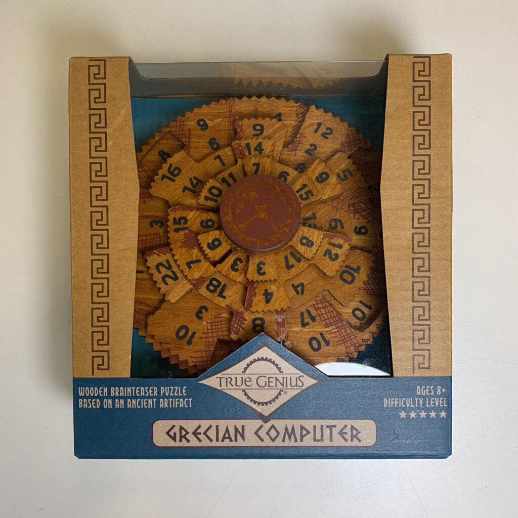 Grecian Computer Wooden Brainteaser
