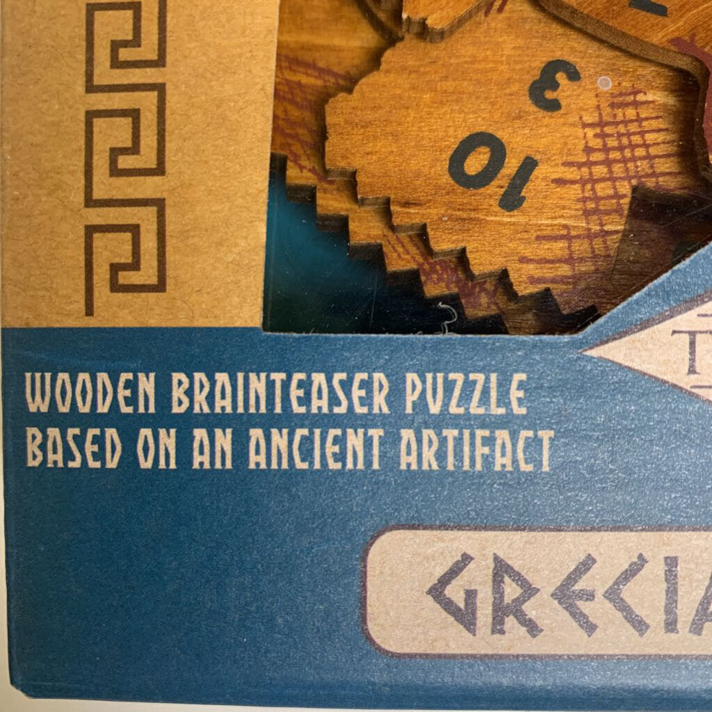 Grecian Computer Wooden Brainteaser