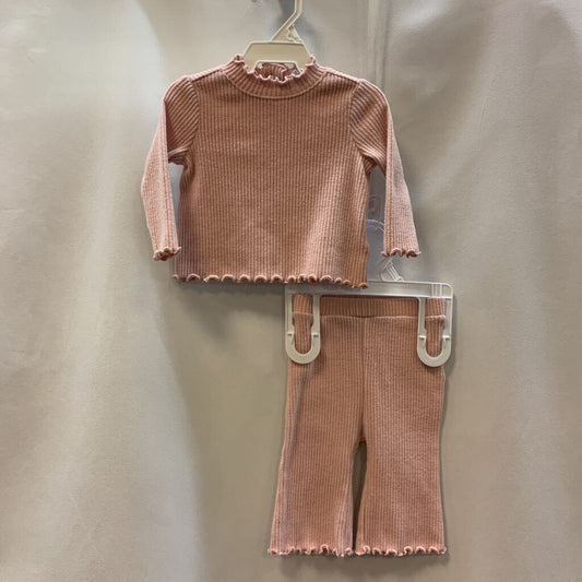 2pc Set Long Sleeve/Pants Ribbed