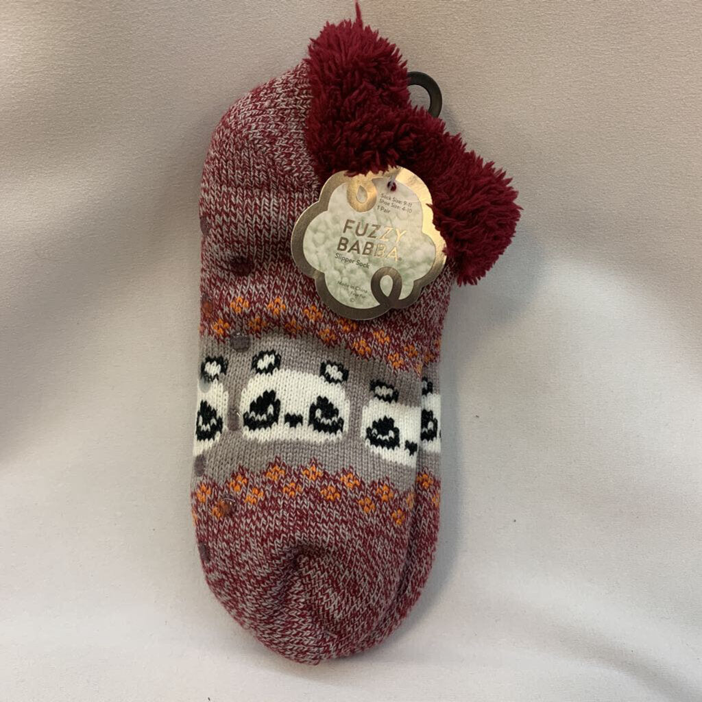 Panda Slipper Socks with Tread