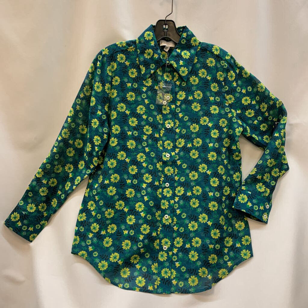Shirt: Cotton Tropical Button-Up