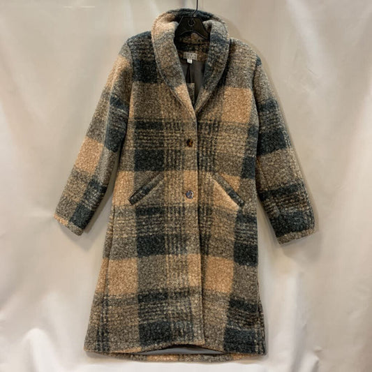 Jacket: Plaid Curly Sherpa Shawl