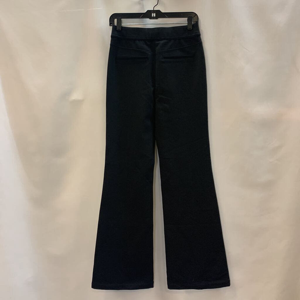 Pants: Ponte Flare Leg Pull-On