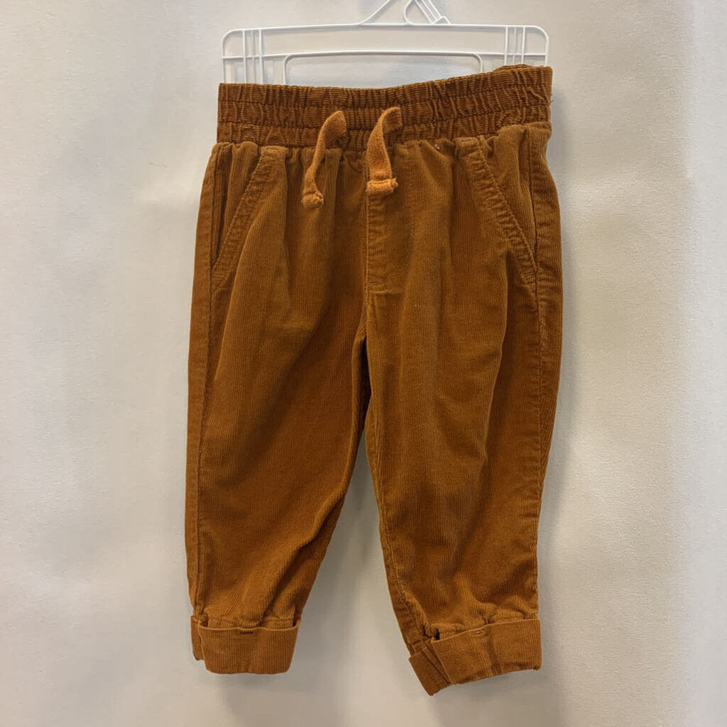 Pants: Cuffed Corduroy