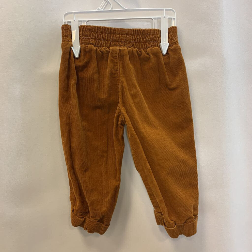 Pants: Cuffed Corduroy