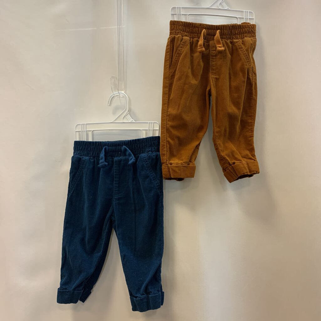Pants: Cuffed Corduroy