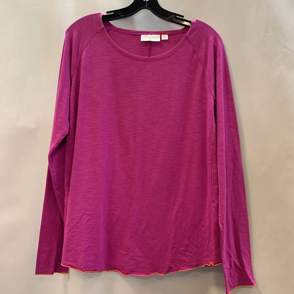 Shirt: Slub Knit Popstitch Long Sleeve