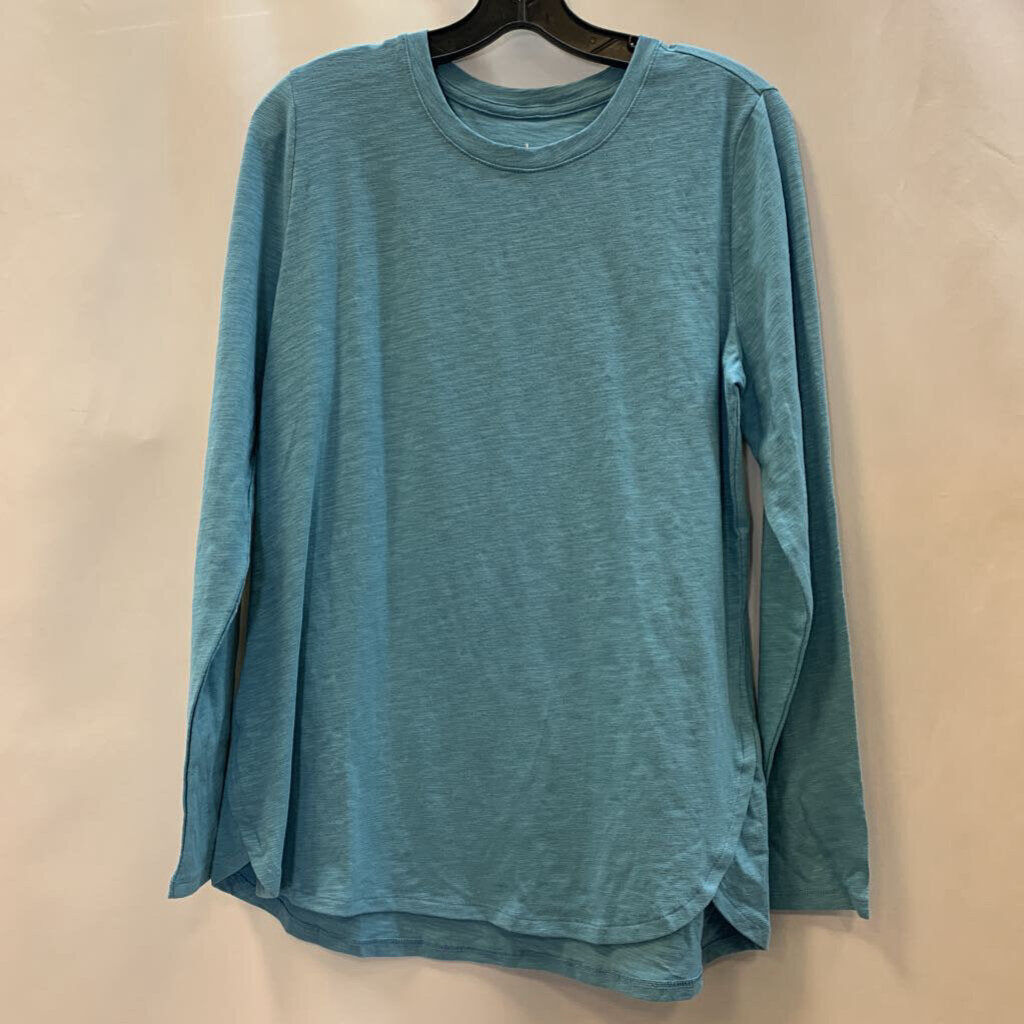 Shirt: Textured Knit Long Sleeve
