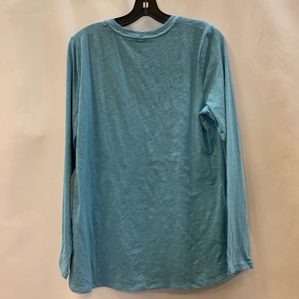 Shirt: Textured Knit Long Sleeve
