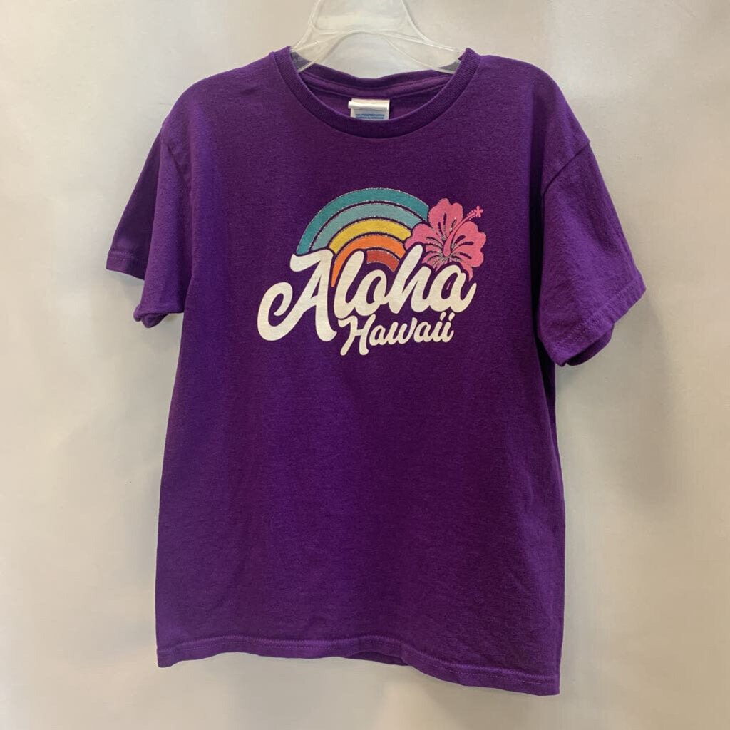 Shirt: Short Sleeve Aloha Hawaii Sparkle