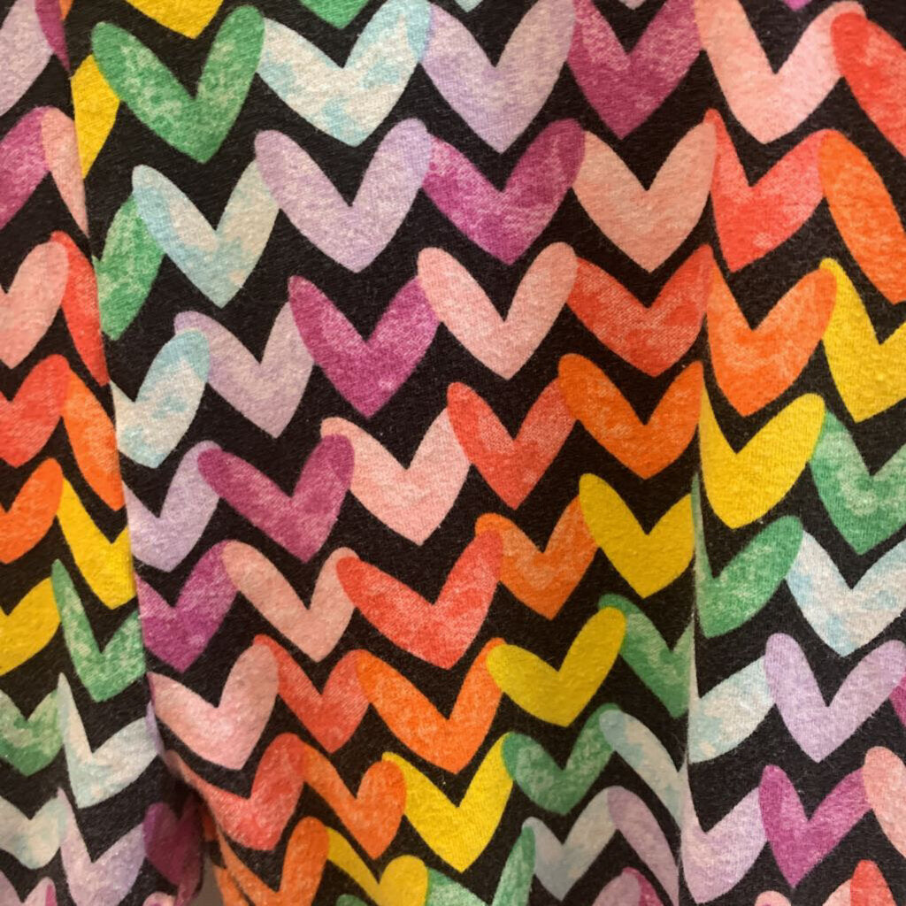 Leggings: Rainbow Hearts