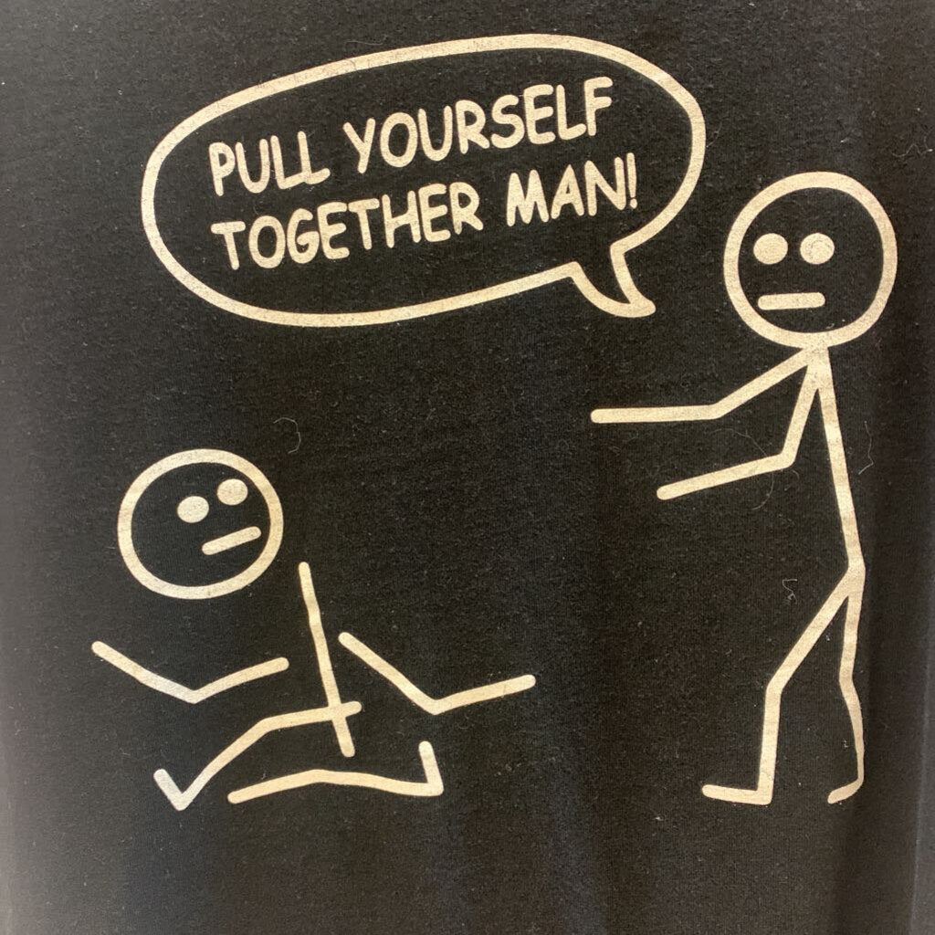 Shirt: Short Sleeve Stick Figure Comic