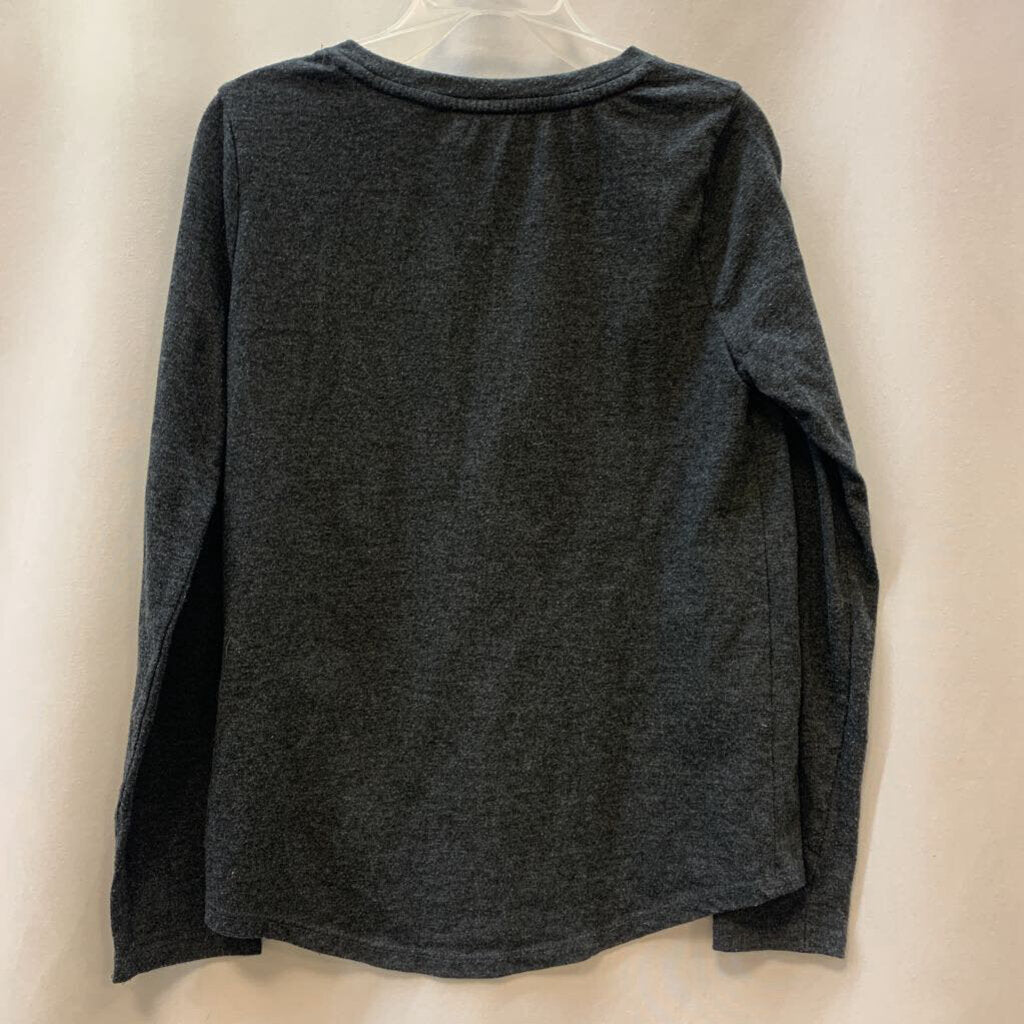 Shirt: Sequin Heart Long Sleeve
