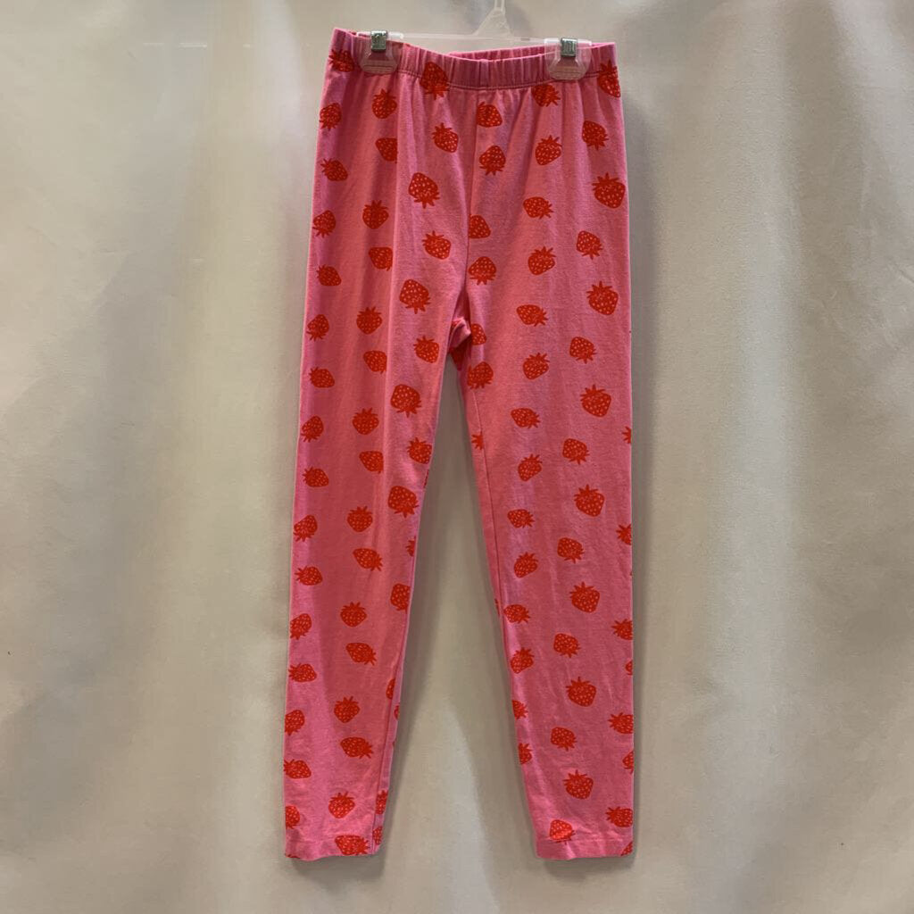 Pants: Strawberry Print Leggings