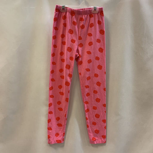 Pants: Strawberry Print Leggings