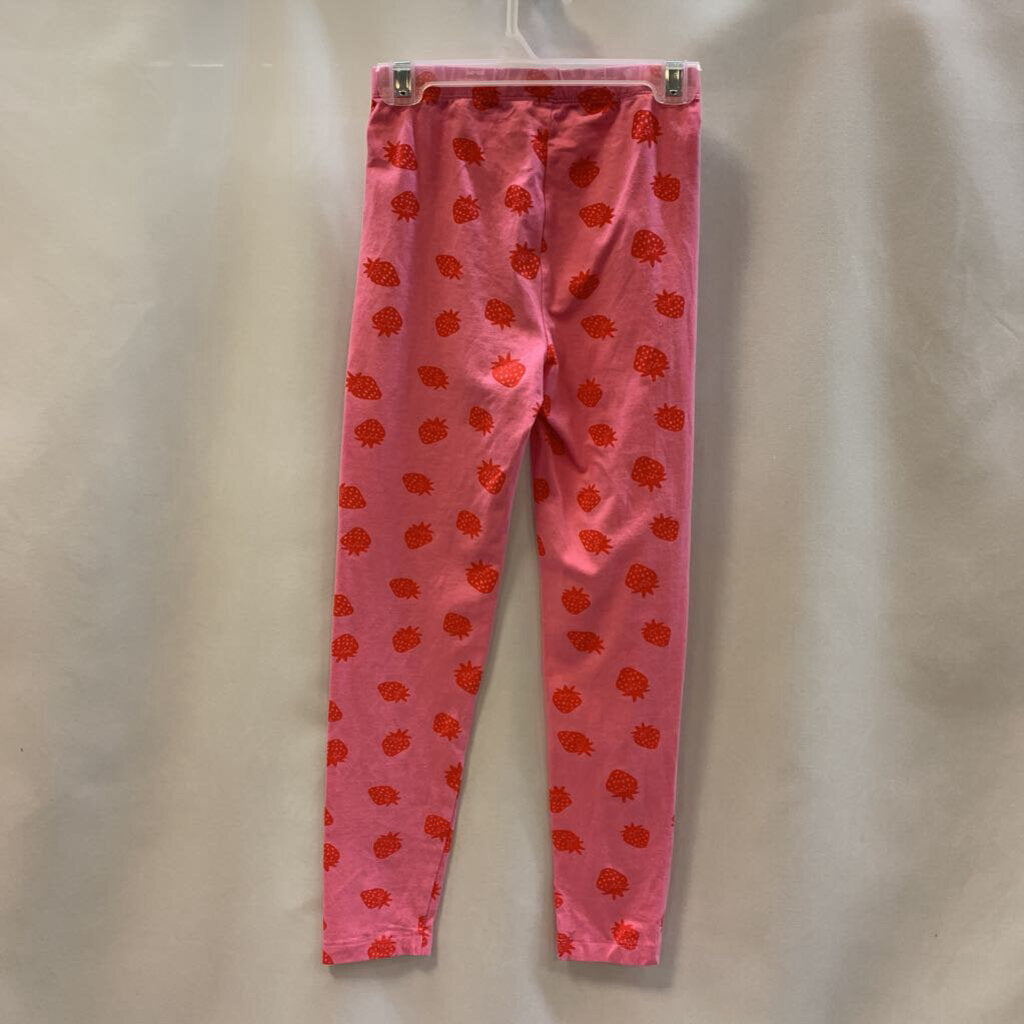 Pants: Strawberry Print Leggings
